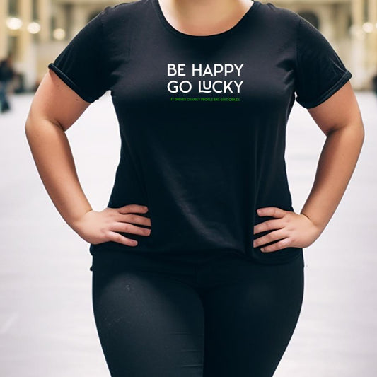 Be Happy Go Lucky Tee