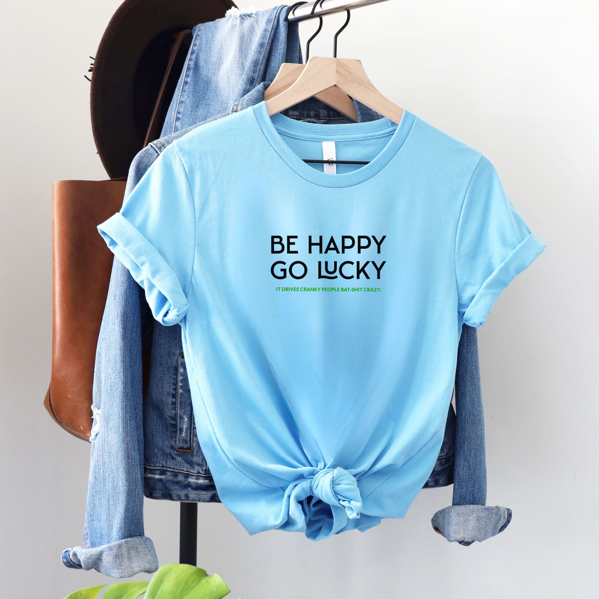 Be Happy Go Lucky Tee
