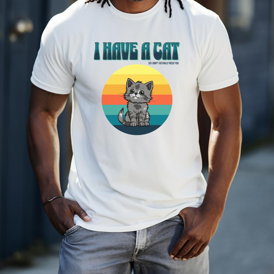 T-shirt_-_I_have_cat-_Dark_Text_-Model_in_white