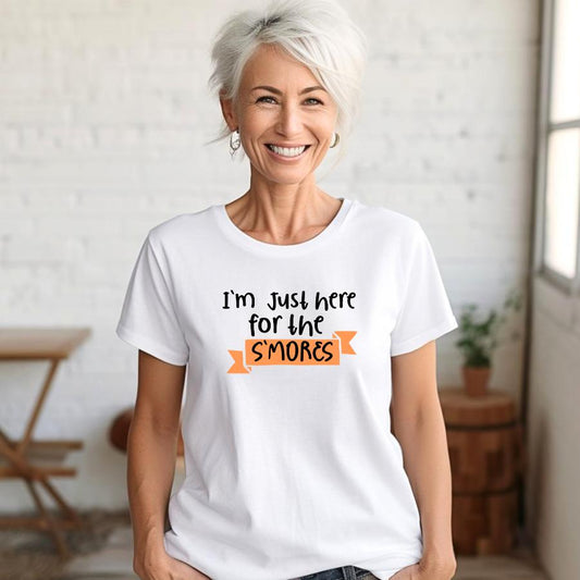 I'm Just Here for the S'mores T-Shirt